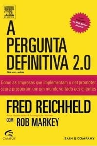 Livro "A Pergunta Definitiva 2.0", de Fred Reichheld